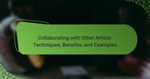 Collaborating with Other Artists: Techniques, Benefits, and Examples