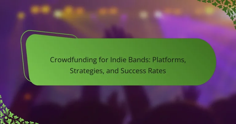 Crowdfunding for Indie Bands: Platforms, Strategies, and Success Rates